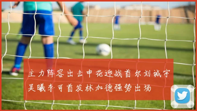主力阵容出击申花迎战首尔刘诚宇吴曦李可首发林加德强势出场